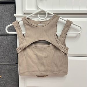 Garage Seamless Top- Tan